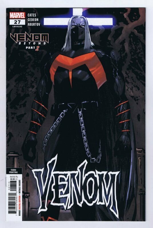 Venom Vol 4 #27 3rd Print 2020 Marvel Comics 1st Full Appearance Codex 