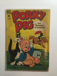 Porky Pig 284 Dell Four Color Good Gd 2.0 Water Damage Dell Publishing