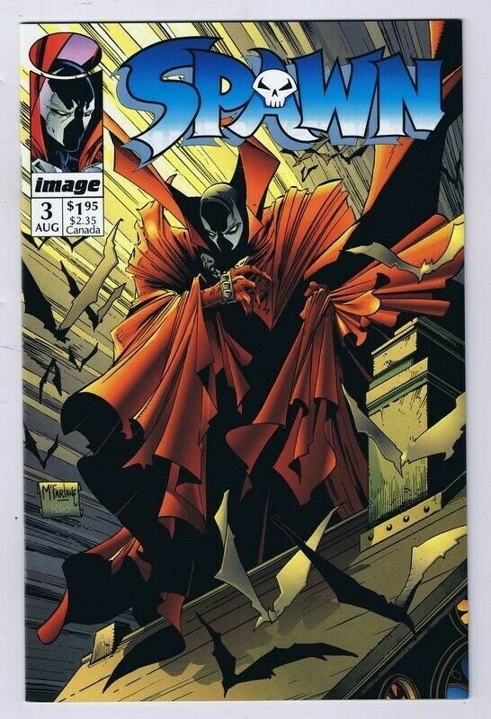 Spawn #3 ORIGINAL Vintage 1992 Image Comics 