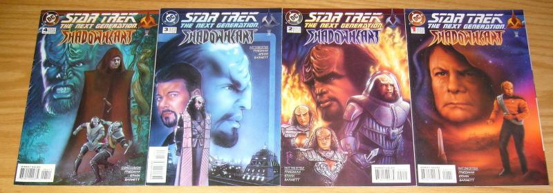 Star Trek: the Next Generation - Shadowheart #1-4 VF/NM complete series 2 3 DC