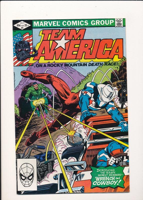 Set of 12-MARVEL Comics-TEAM AMERICA #1-12 F/VF(SIC662)