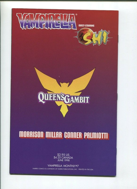 VAMPIRELLA QUEENS GAMBIT #1 (9.2) SIGNED 1998