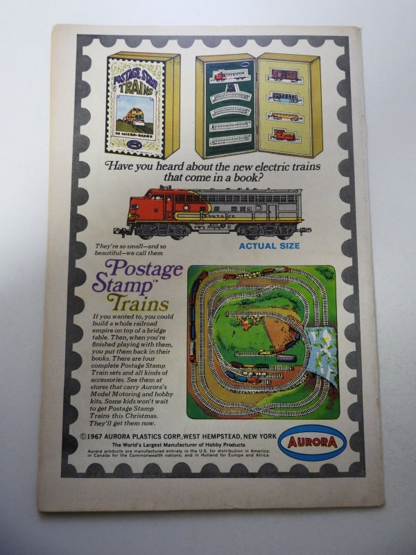 Superman #203 (1968) VG+ Condition cover detached at one staple