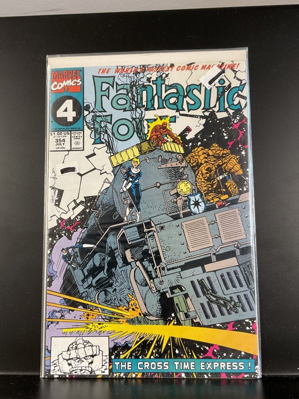 Fantastic Four #354 Direct Edition (1991)