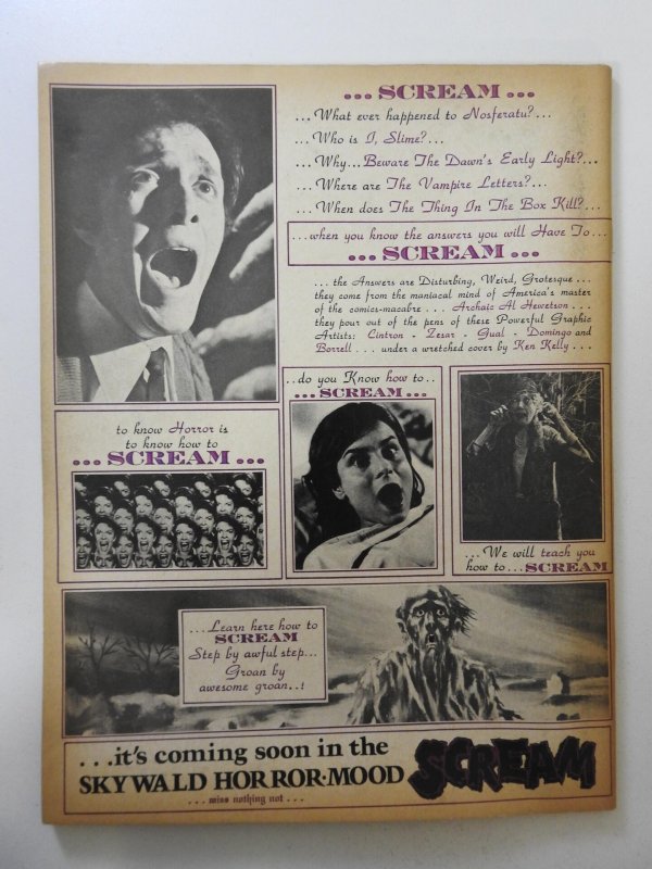 Nightmare 1973 Winter-Special (1973) FN/VF Condition!