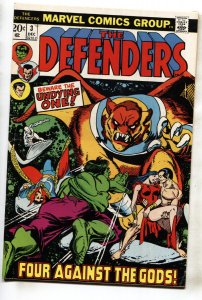 THE DEFENDERS #3 1973- Marvel-comic book-FN