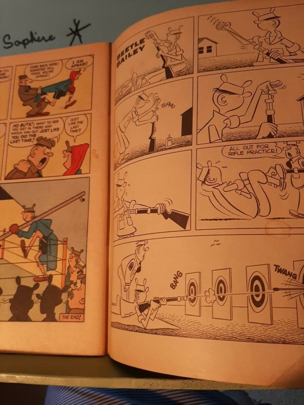 DELL COMICS . BEETLE BAILEY #7 . Golden Age. 1956. SEE PICS