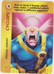 1995 Marvel Overpower Card Game Visual Sweeps