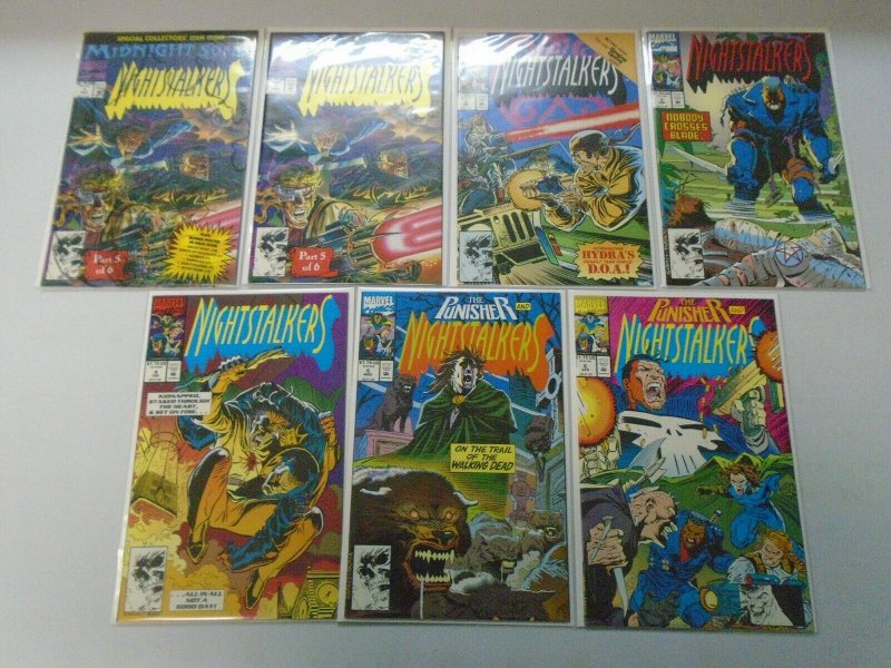 Nightstalkers run #1-12 avg 8.5 VF+ (1992-93)