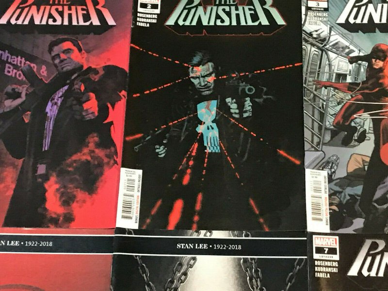 PUNISHER#1-13 VF/NM LOT (12 BOOKS) 2017 MARVEL COMICS