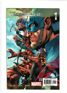Ultimates 2 #1 VF+ 8.5 Marvel Comics 2005 Millar & Hitch