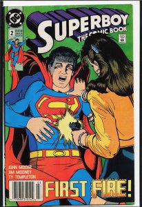 Superboy: The Comic Book #2 (1990) Superboy