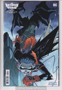 BATMAN AND ROBIN (2023 DC) #4 VARIANT 1:25 CVR E GLEB MELNIKOV CARD STOC X17727