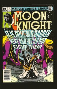 Marvel Comics Moon Knight Vol 1 No 7 May 1981