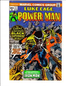 Luke Cage, Power Man #17 (Feb-74) VF- High-Grade Luke Cage Power Man