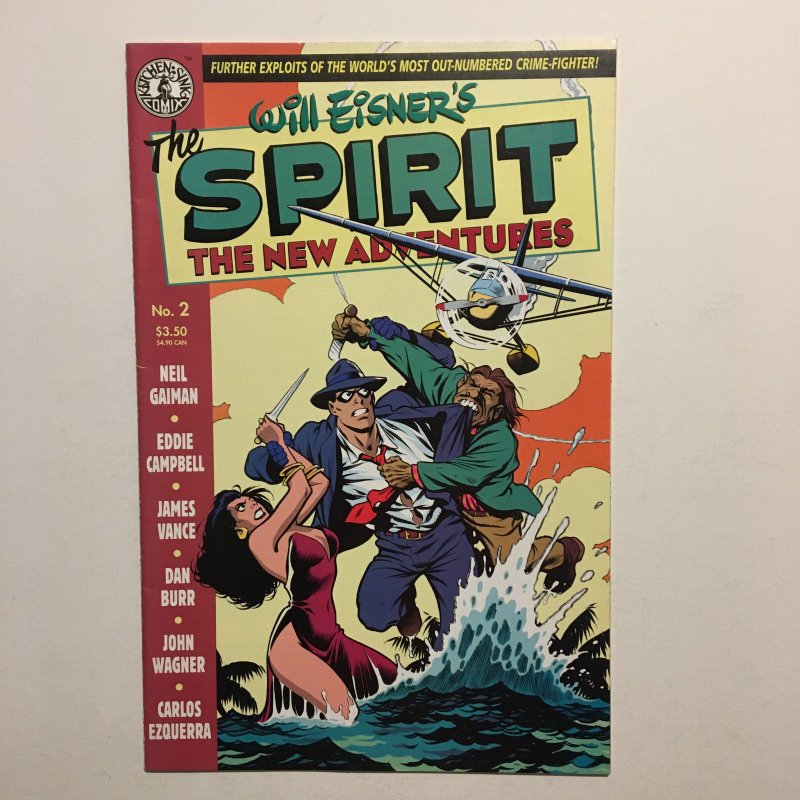 Will Eisner The Spirit New Adventures #2 #5 #6 #7 Lot Set Paul Pope Kitchen Sink