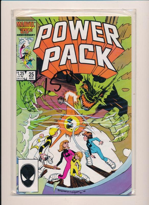 MARVEL LOT OF 10-POWER PACK #2,4,5,6,7,13,17,20,23,25 1984/85 F/VF (PF81)