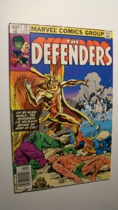 DEFENDERS 79 *HIGH GRADE* ORIGINAL DEFENDERS HELLCAT HULK NIGHTHAWK VALKYRIE