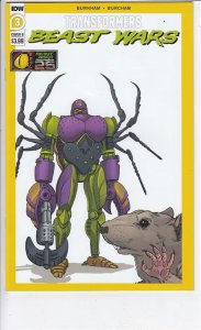 TRANSFORMERS BEAST WARS (2020 IDW) #3 VARIANT CVR B DAN SCHOENING
