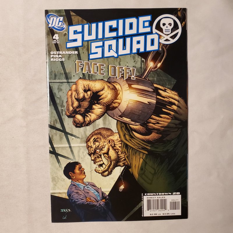 Suicide Squad 4 Very Fine/Near Mint Cover by John K. Snyder