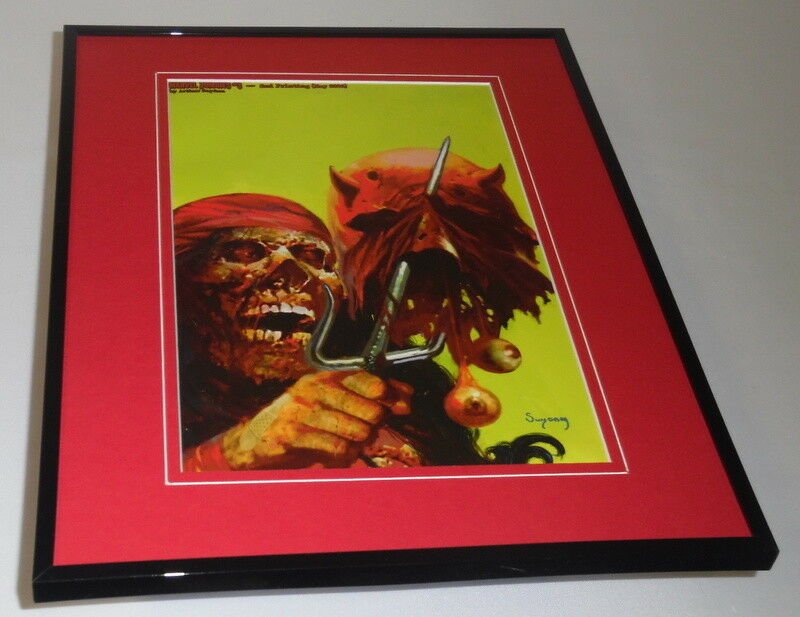 Elektra Marvel Zombies #3 Framed 11x14 Poster Display  