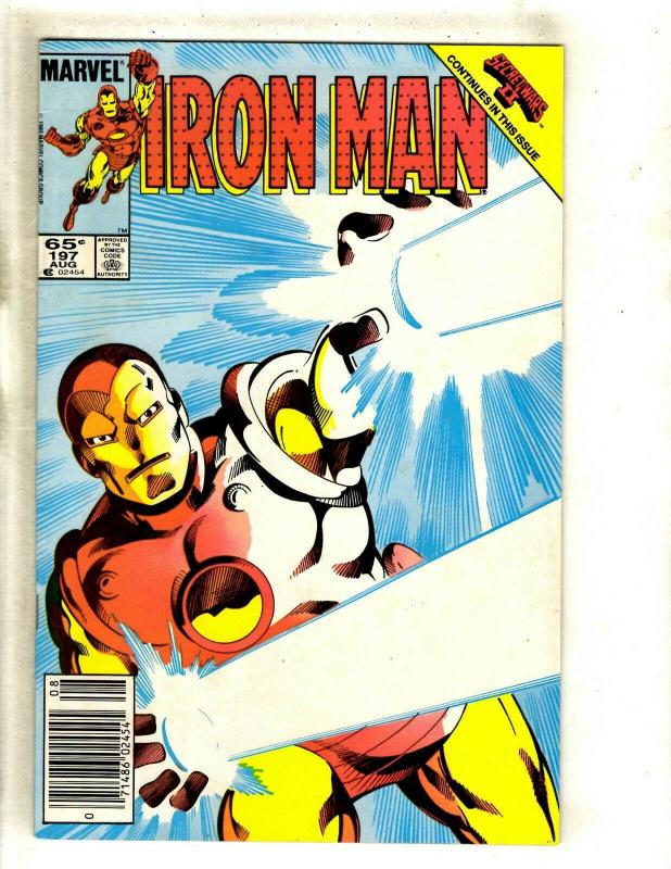 12 Iron Man Marvel Comics # 124 126 127 131 140 141 170 178 191 192 197 200 RM1