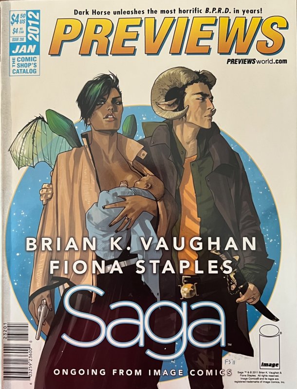 Previews #280 (2012) Shipping included