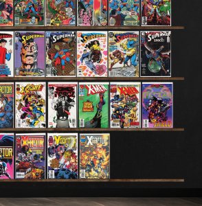 Huge Lot 140+ Comics with X-Force, X-Factor, Superman & More!