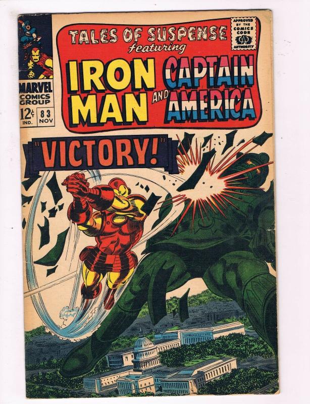 Tales Of Suspense # 83 FN Marvel Comic Iron Man Canning PEDIGREE Collection D17