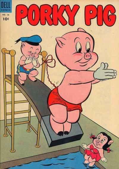 Porky Pig (1942 series) #28, VG (Stock photo)