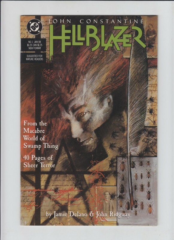 Hellblazer #1 FN; DC | 1st John Constantine appearance in his own series 