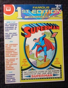 1979 DC TREASURY C-61 FAMOUS 1st Edition SUPERMAN #1 FVF Whitman Variant