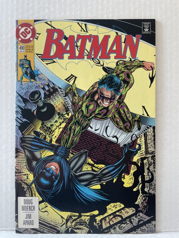 Batman #490 Second Printing Variant (1993)