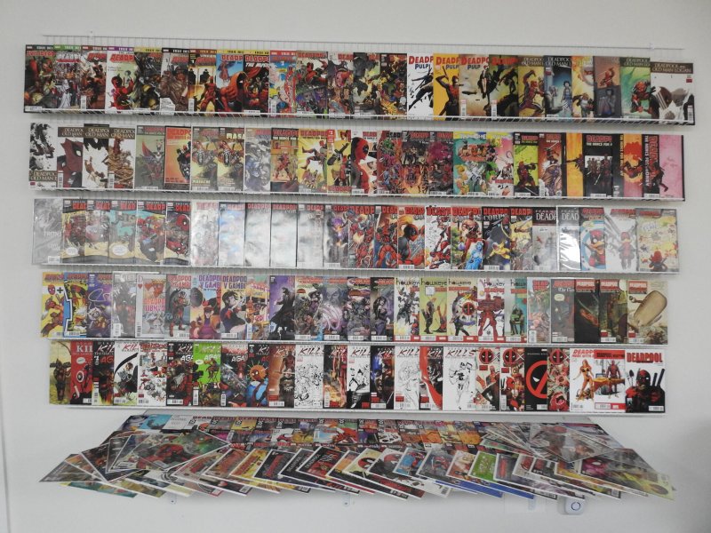 Huge Lot 220+ Deadpool Comics!! Deadpool vs Gambit, Deadpool the Duck+ Avg VF/NM