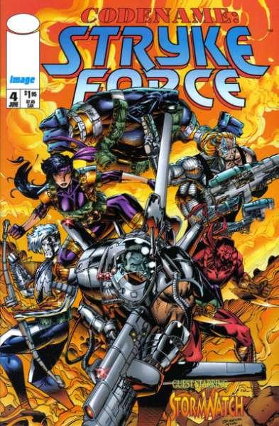 Codename: Stryke Force #4, VF+ (Stock photo)