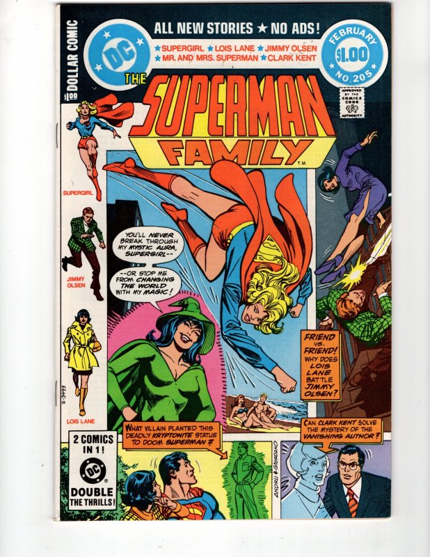 The Superman Family #205 Giant-Size Bronze Age DC