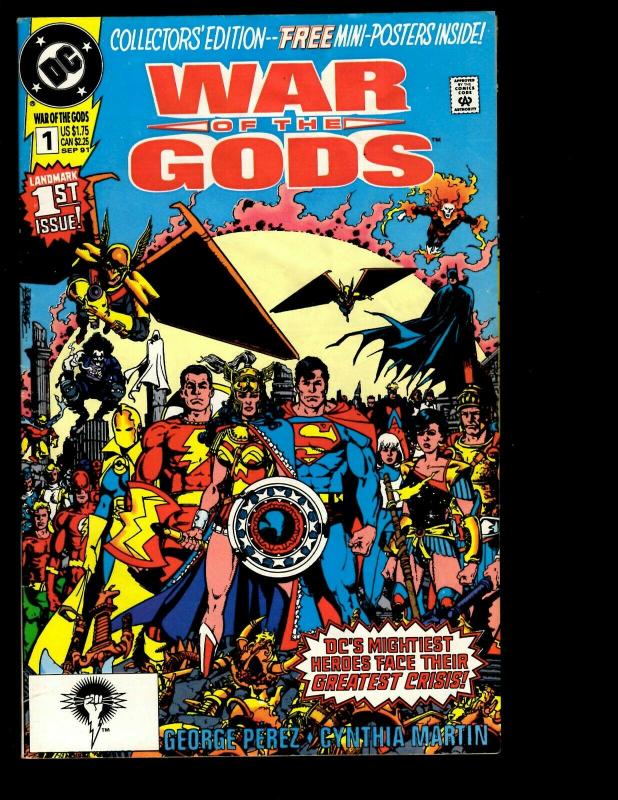 9 DC Comics Villains United # 1 2 3 4 5 6 Valor # 1 War of the Gods # 1 4 EK13