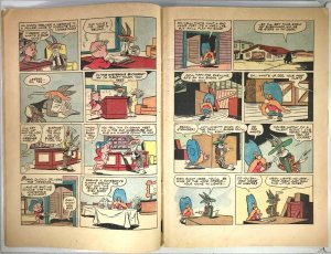 BUGS BUNNY IN THE MYSTERIOUS BUCKAROO Comic # 420 — 1952 Dell Comics Good Cond