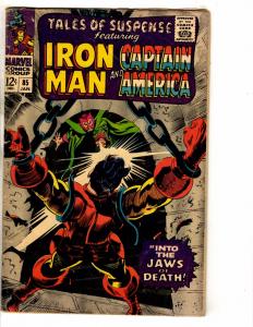 Tales Of Suspense # 85 VG Marvel Comic Book Iron Man Captain America LD1