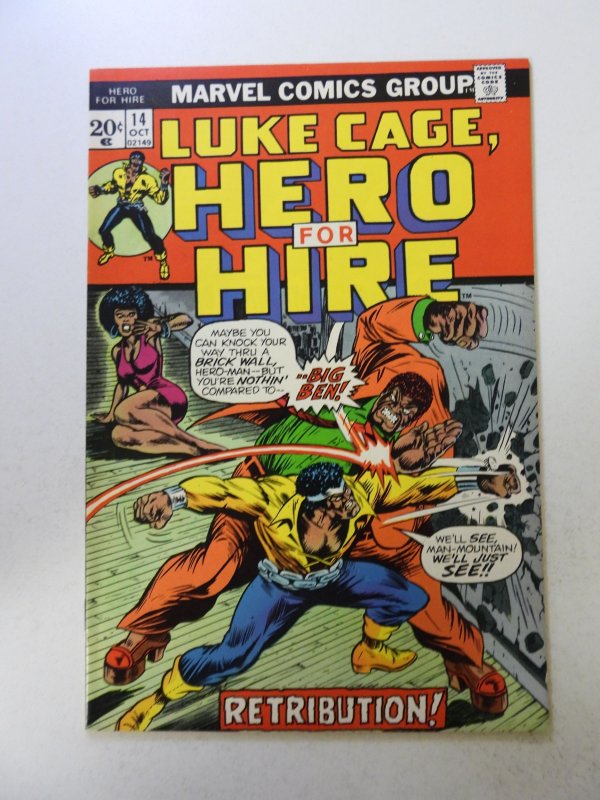 Hero for Hire #14 (1973) VF condition