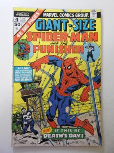 Giant-Size Spider-Man #4 (1975) FN Condition! moisture stain top left