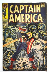 Captain America (1968 series)  #107, Fine (Actual scan)