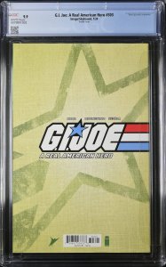 GI Joe #303 CGC 9.9 MINT Kubert Serpentor Sketch Cover B Image 2024 Above 9.8 WP