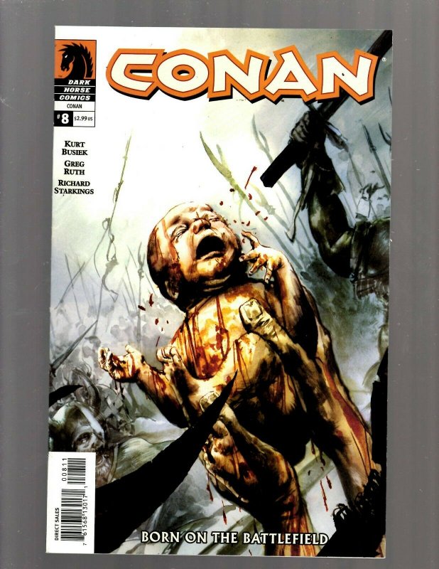 Lot Of 10 Conan Dark Horse Comic Books # 1 2 3 4 5 6 7 8 9 10 Red Sonja J399