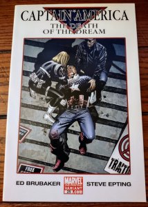 Captain America #25 NM 2nd Print Variant Death Captain America Marvel Comics