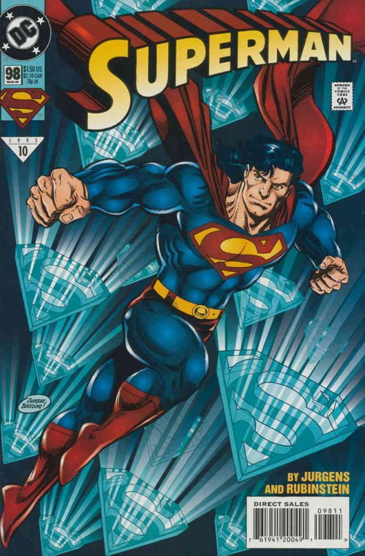 Superman (2nd Series) #98 VF/NM ; DC