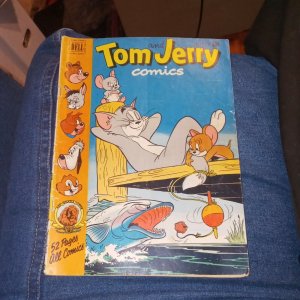 Tom and Jerry #87 dell comics 1951 golden age precode cartoon barney bear 52 pg