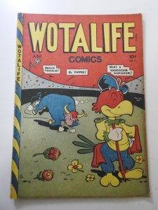 Wotalife Comics #11 (1947) VG+ Condition!
