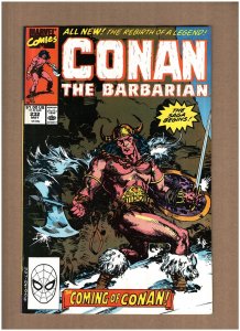 Conan The Barbarian #232 Marvel Comics 1990 Jim Lee Cover FN/VF 7.0