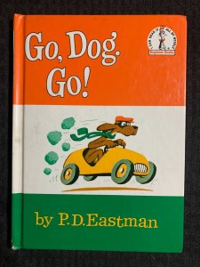 1989 GO DOG GO! by P.D. Eastman HC VG+ 4.5 Beginner / Random House